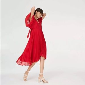 Club Monaco Zorbina red dress